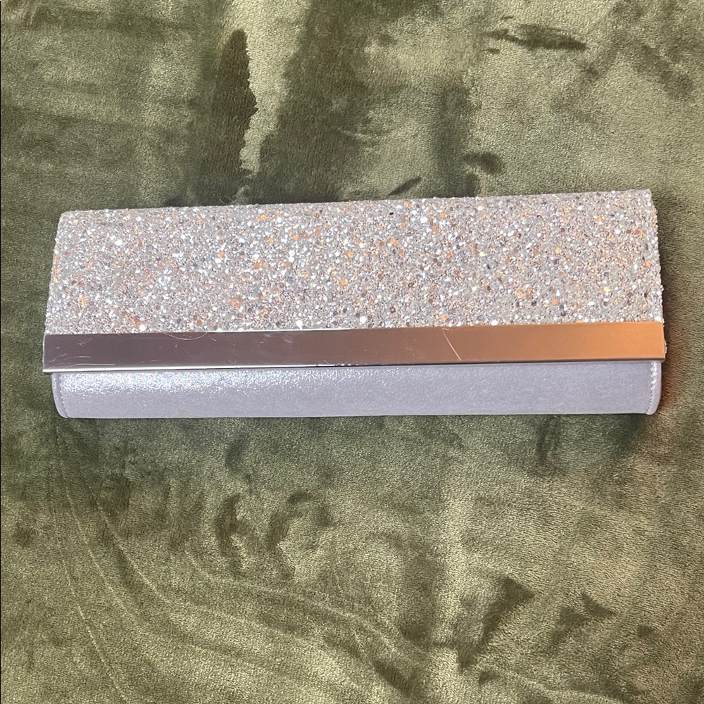 Elegant Gray Clutch Bag